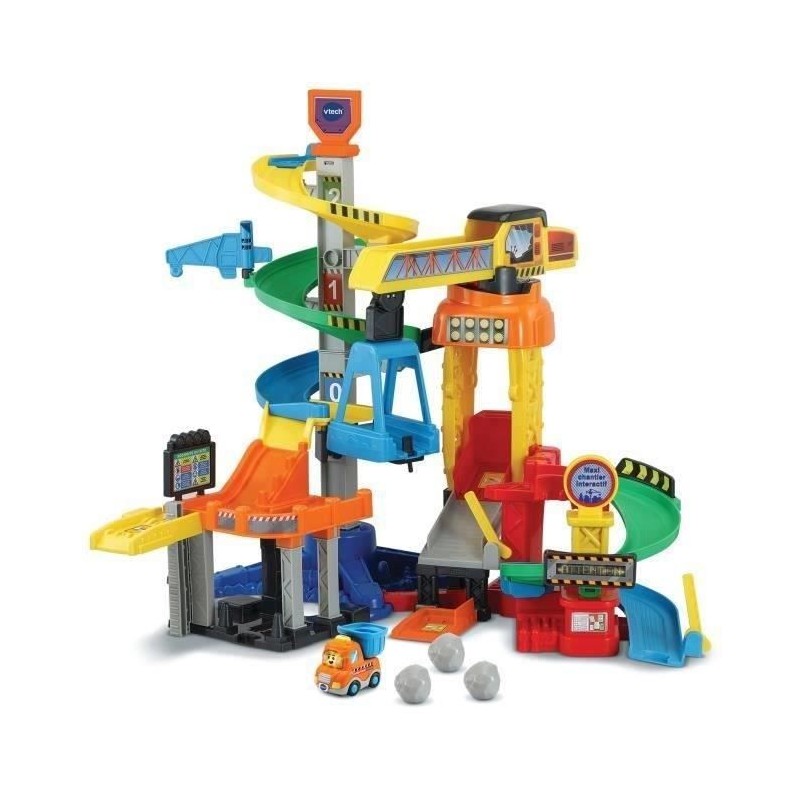 VTECH TUT TUT BOLIDES - Maxi chantier interactif - Grue rotative - 1
