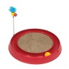 CAT IT Cuircuit 3 en 1 avec balle et planche a griffer - Ø 36 cm - Rouge - Po...