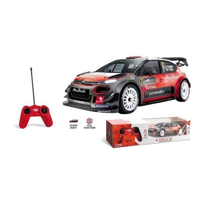 Mondo- Citroen C3 WRC 1/24EME R/C, 23015, Multicolore
