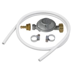 Kit Butane avec détendeur + Tube + Collier NF - ROUSSEAU