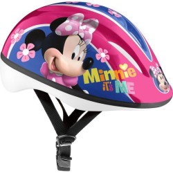 Casque vélo DISNEY MINNIE - Taille S - Fille - Structure EPS Noir - Coque ext...