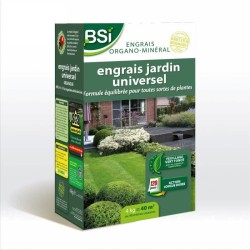 BSI - Engrais Bio - Universel - Pour Végétaux Multiples - Gazon, Potager, Fle...