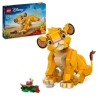 LEGO | Disney 43243 Simba, le bébé du Roi lion, jouet de construction, idée c...