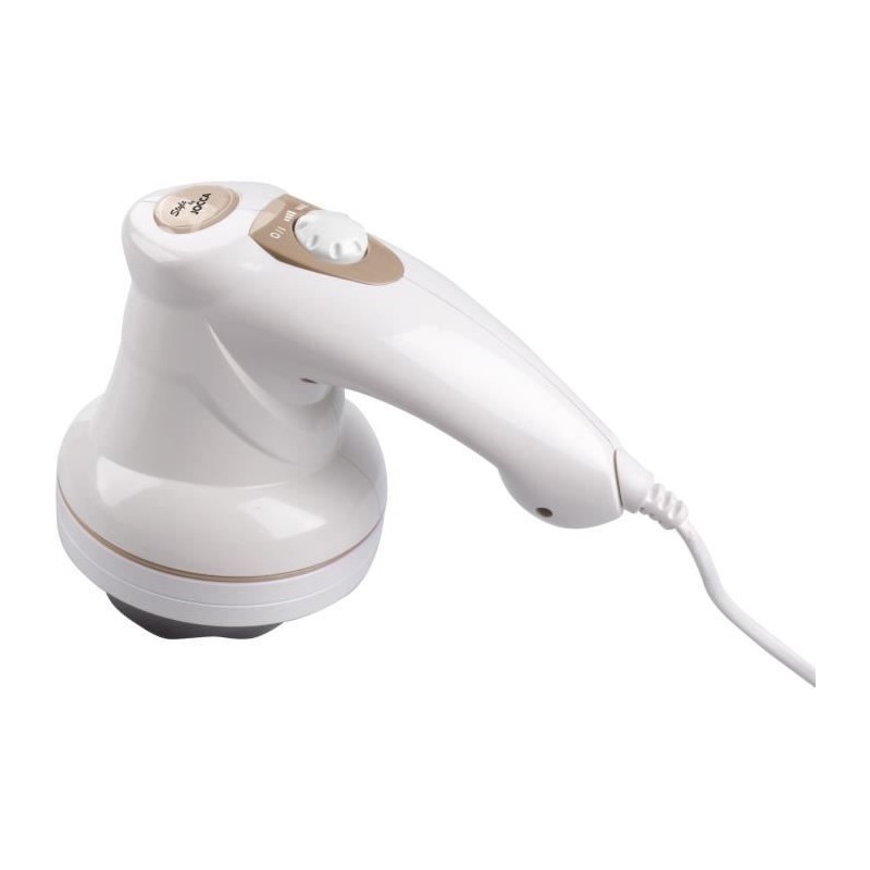 Masseur corporel mutli-fonction - JOCCA - 6017 - 28 W - 5 tetes inclus - Blanc