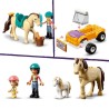 LEGO 42634 Friends La Remorque du Cheval et du Poney, Jouet avec Figurines Li...