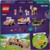 LEGO 42634 Friends La Remorque du Cheval et du Poney, Jouet avec Figurines Li...