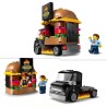 LEGO 60404 City Le Food-truck de Burgers, Jouet de Camionnette, Jeu Imaginati...