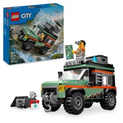 LEGO City 60447 Le camion 4x4 tout-terrain - Jeu de construction pour garçon ...