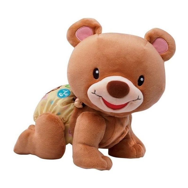 VTECH BABY - Ourson, 1,2,3 Suis-Moi - Brun