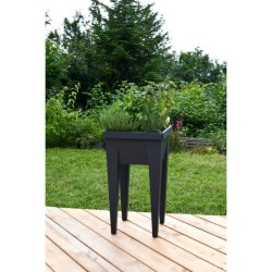 Espace potager sur pieds - EDA - Veg&Table Aromatique - 23 L - Pour Balcon - ...