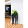 Espace potager sur pieds - EDA - Veg&Table Aromatique - 23 L - Pour Balcon - ...