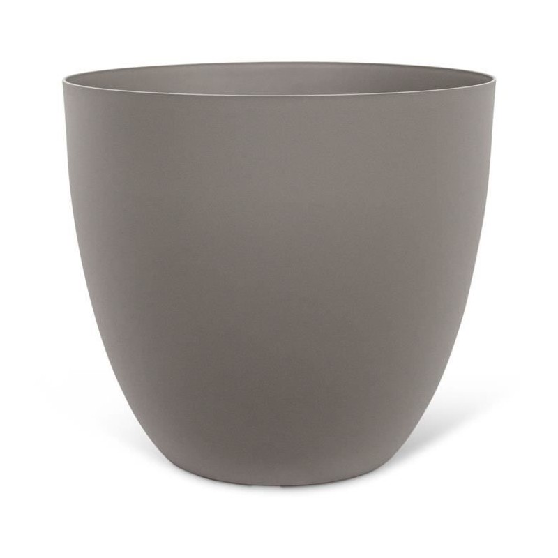 Pot de fleurs - GARDEN ID - Phoenix Taupe - 38 x 34 cm - 100% Recyclé et Recy...