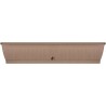 Jardiniere - GARDEN ID Terraflor - Taupe 100 cm - Solidité - Réserve d'eau - ...