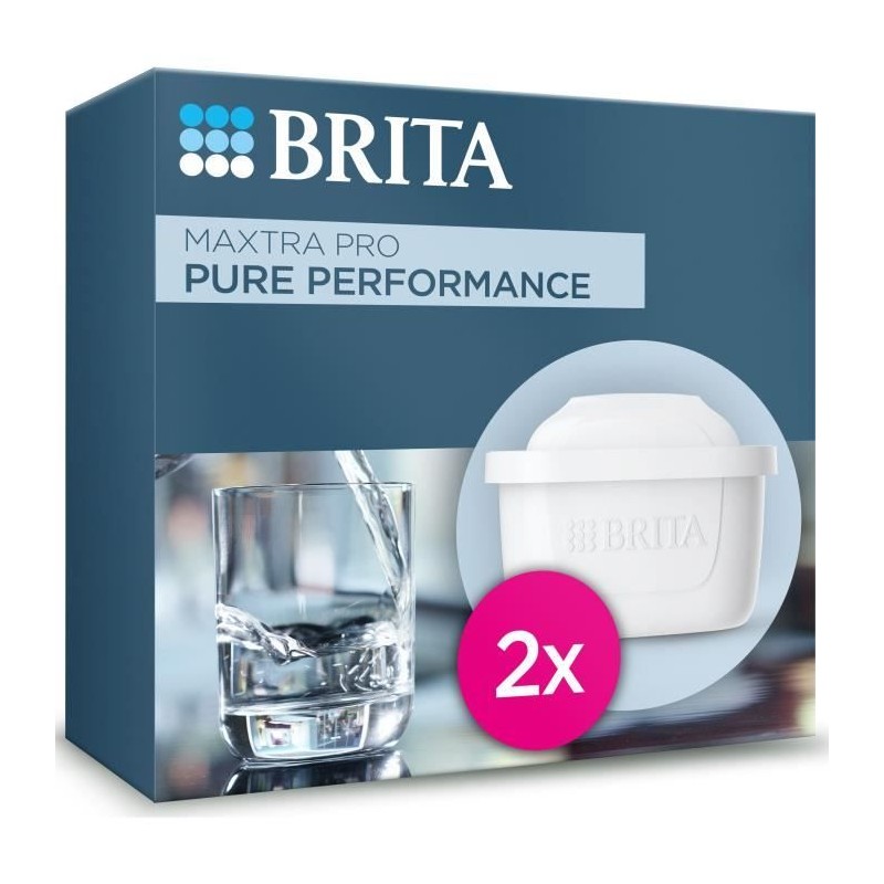 Cartouche BRITA - MAXTRA PRO Pure Performance All-In-1 - Pack de 2 - Jusqu'a ...