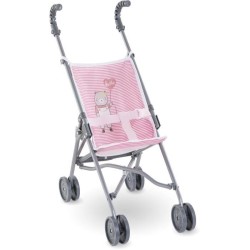 Accessoire poupon - COROLLE - Poussette canne rose pour poupon 30, 36