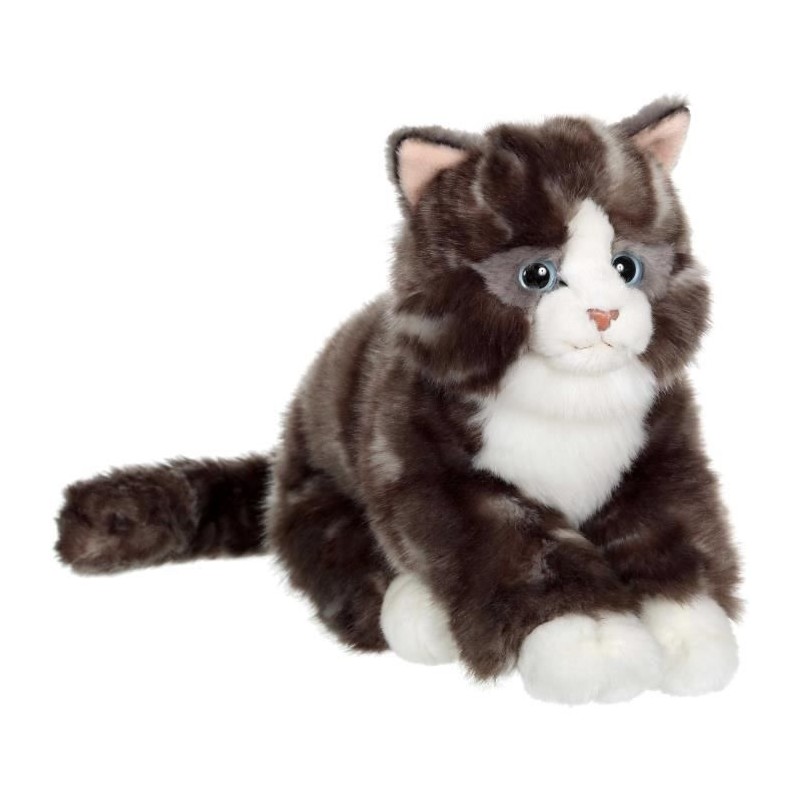 Peluche - Gipsy Toys - Chat mimiz - 28cm - Gris