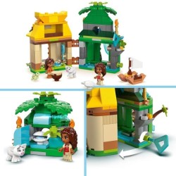 LEGO | Disney 43260 L'Ile de Vaiana Miniature - Jeu de Construction pour enfa...
