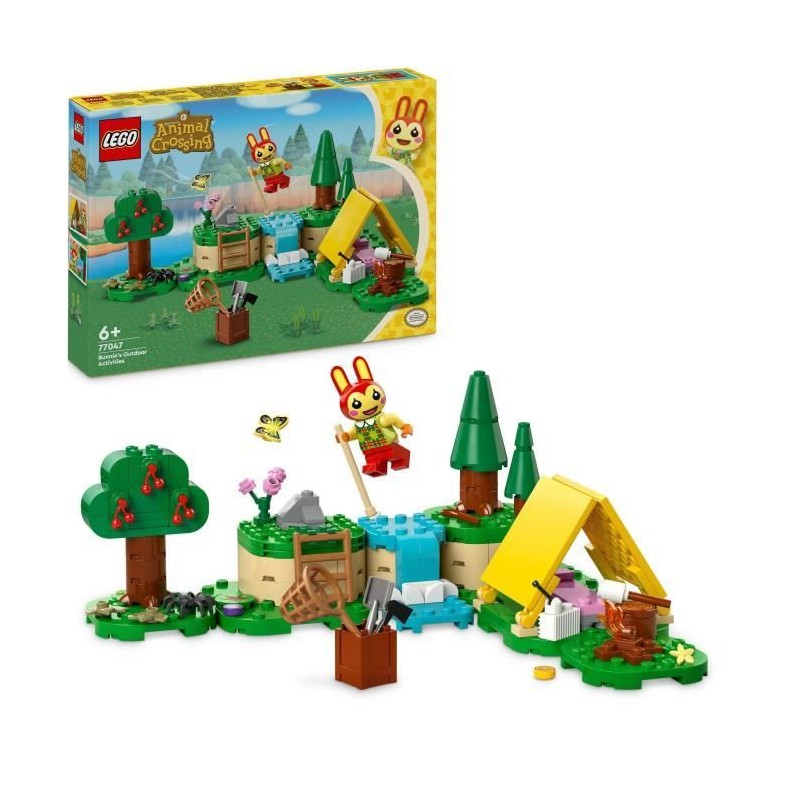 LEGO Animal Crossing 77047 Activités de Plein Air de Clara, Jouet de Construc...