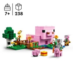 LEGO Minecraft 21268 La maison de Porcelet - Jeu de construction pour enfant ...