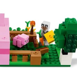LEGO Minecraft 21268 La maison de Porcelet - Jeu de construction pour enfant ...