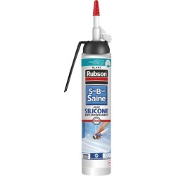 Mastic sanitaires - RUBSON - 2683038 - Joint - Facile - Salle de bain Saine -...