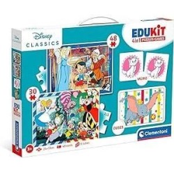Clementoni - Edukit - Disney - Coffret apprentissage 4 en 1 - 2
