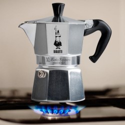 Cafetiere italienne - BIALETTI - La Mokina - Tous feux sauf induction - 1 tas...