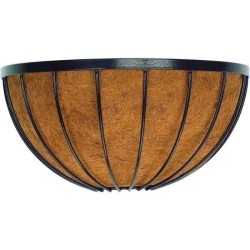 Panier mural+coco - GARDEN ID Georgian - 40x20 H20 cm - Coco premium - Struct...