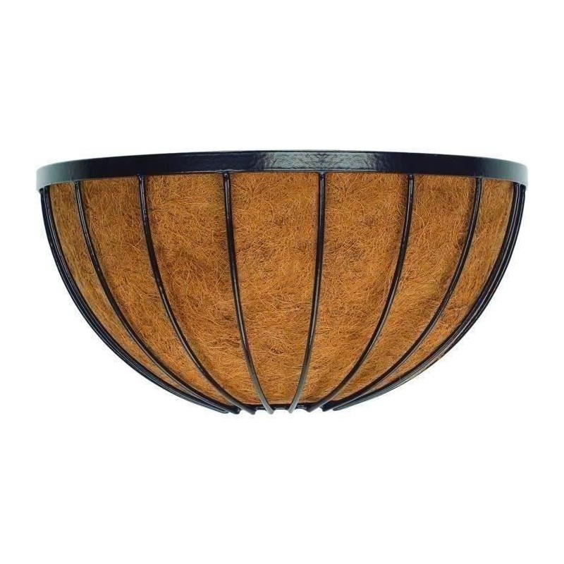 Panier mural+coco - GARDEN ID Georgian - 40x20 H20 cm - Coco premium - Struct...