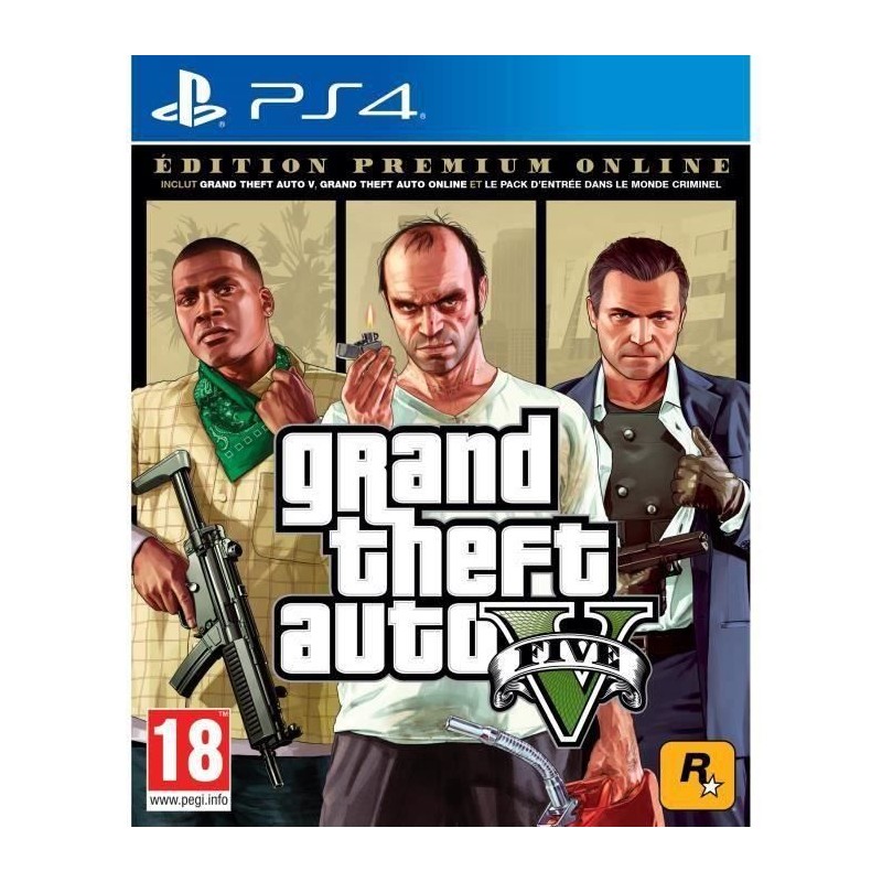 GTA V : EDITION PREMIUM Jeu PS4