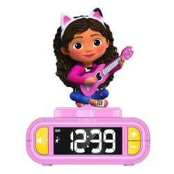 Réveil digital avec veilleuse Gabby et la Maison Magique et effets sonores