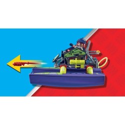 PLAYMOBIL 71147 Quad transformable de bandit, Les policiers Unité d'élite, Ci...