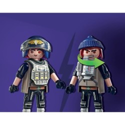 PLAYMOBIL 71147 Quad transformable de bandit, Les policiers Unité d'élite, Ci...