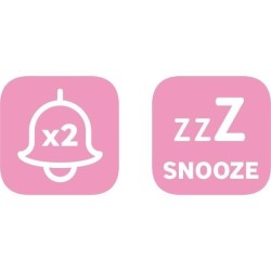 Réveil LED BIGBEN INTERACTIVE R15PRINCESS3D - Effet 3D - Décor princesse