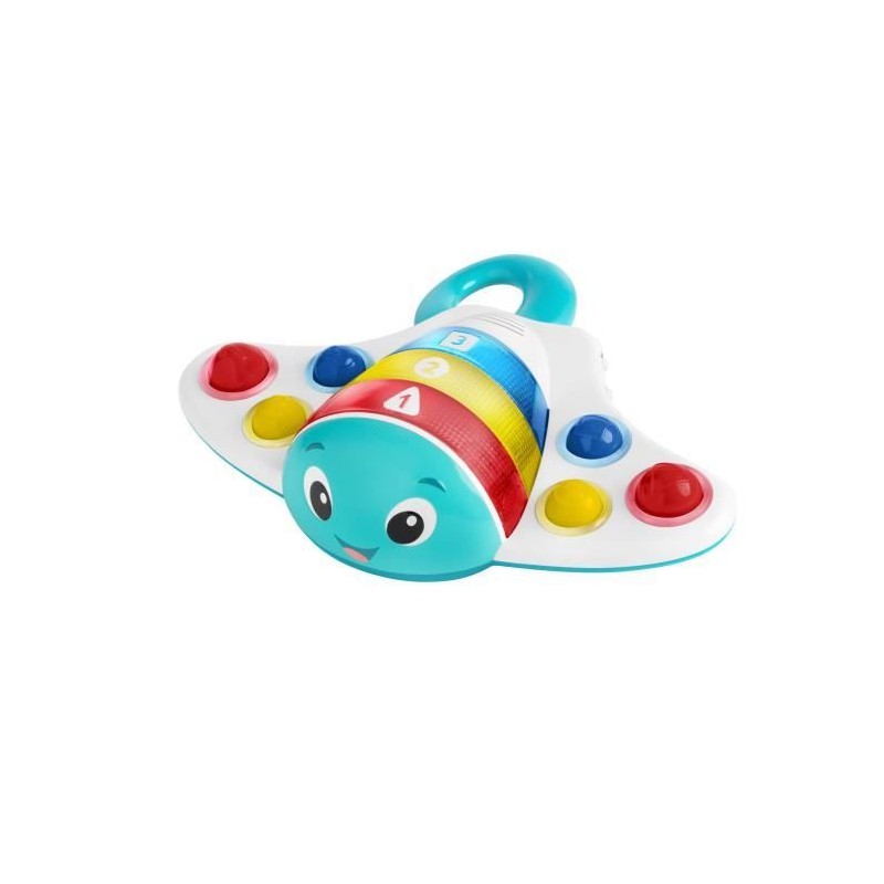 BABY EINSTEIN  RAIE - Jouet intéractif d'éveil sensoriel, musical, apprentiss...
