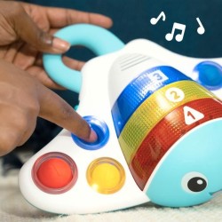 BABY EINSTEIN  RAIE - Jouet intéractif d'éveil sensoriel, musical, apprentiss...