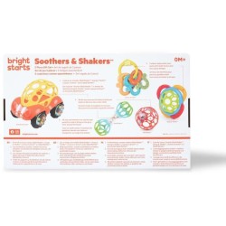 BRIGHT STARTS Coffret cadeau naissance bébé, bapteme,  , 0 a 24 mois, 5 jouet...