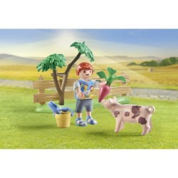 PLAYMOBIL 71443 Grands-parents et potager - Country -  Des 4 ans