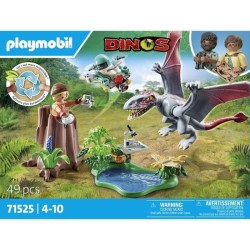 PLAYMOBIL 71525 Drone d'observation avec dimorphodon, Dinos, 49 pieces, Des 4...