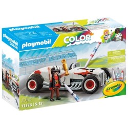 PLAYMOBIL Color 71376 Voiture de course, Crée de nouvelles histoires a tes co...
