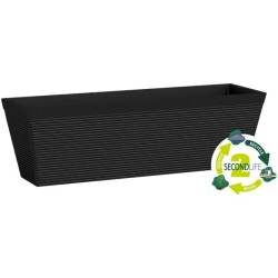 Jardiniere - GARDEN ID - Green Care Impact Noir-Anth - 50 x 16 x 16 cm - Gara...