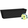 Jardiniere - GARDEN ID - Green Care Impact Noir-Anth - 50 x 16 x 16 cm - Gara...