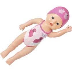 BABY BORN - Ma premiere nage - Poupée fille 30 cm avec tenue non