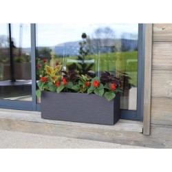 Balconniere - EDA - Graphit Up - 25 L - Intérieur / Extérieur - Décor Vagues ...