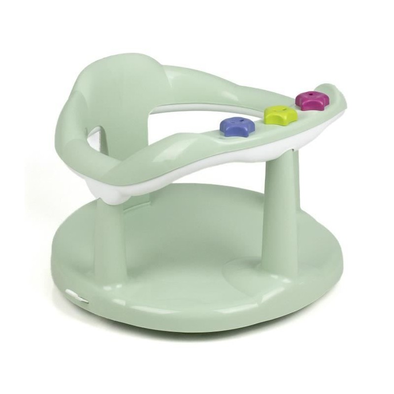 Anneau de bain enfant THERMOBABY AQUABABY Vert céladon - Jouet bleu - Fabriqu...