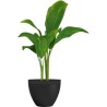 Pot de fleurs - GARDEN ID - Green Care Impact Noir-Anth - 30 x 26 cm - Garant...