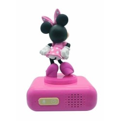 Réveil digital Minnie 3D avec veilleuse lumineuse et effets sonores - LEXIBOO...