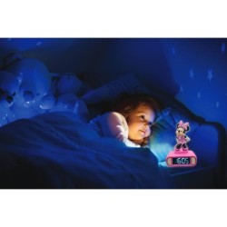 Réveil digital Minnie 3D avec veilleuse lumineuse et effets sonores - LEXIBOO...