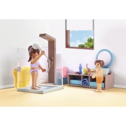 PLAYMOBIL 71611 Salle de bains avec douche et baignoire, My Life, Maison d'ar...