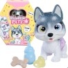 Smoby - Pamper Petz - Husky a adopter - 4 accessoires - Articulé - Bois et fa...